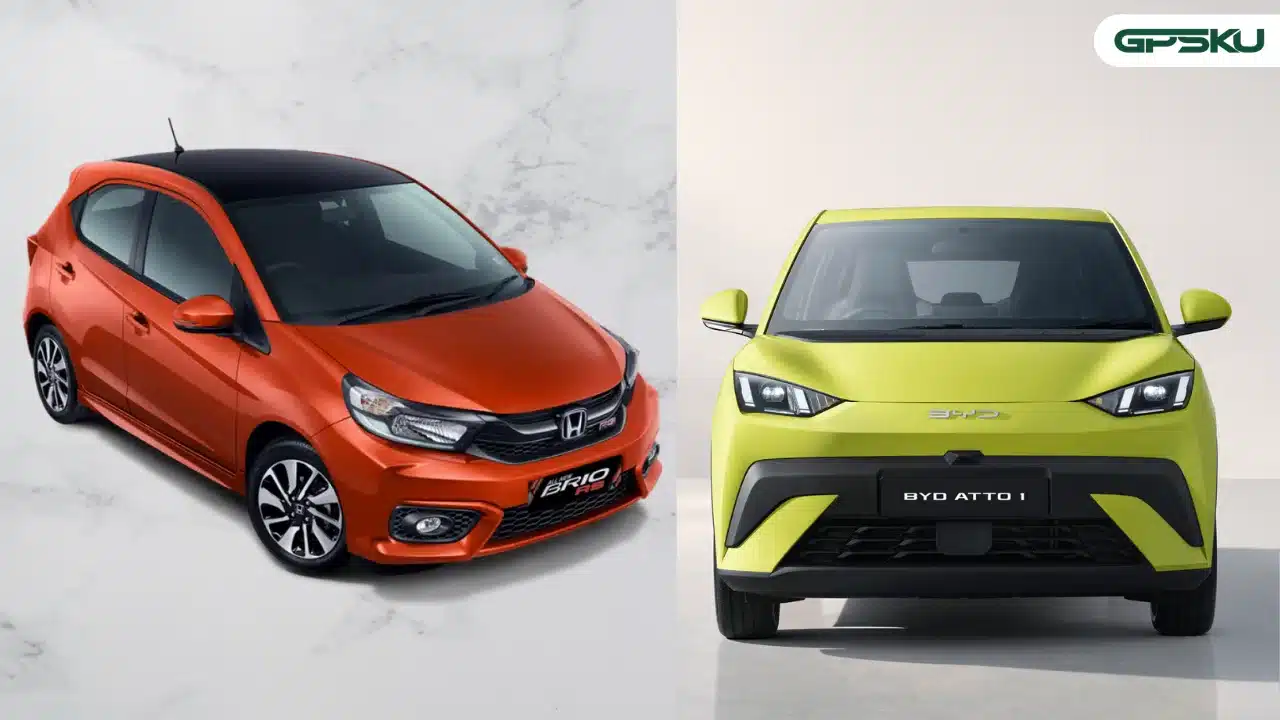 BYD Atto 1 vs Honda Brio