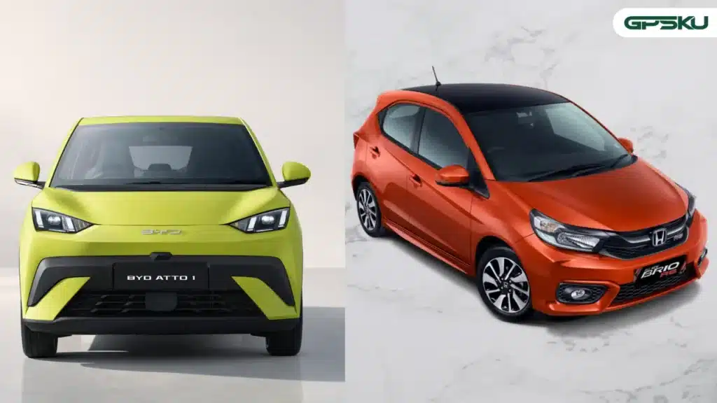 BYD Atto 1 vs Honda Brio