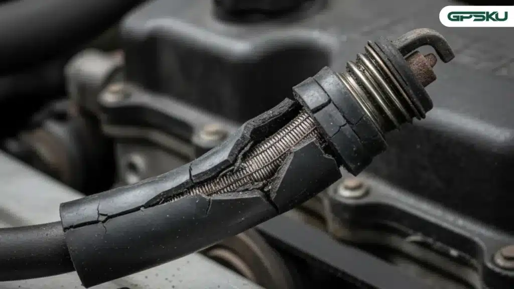kabel busi mobil rusak