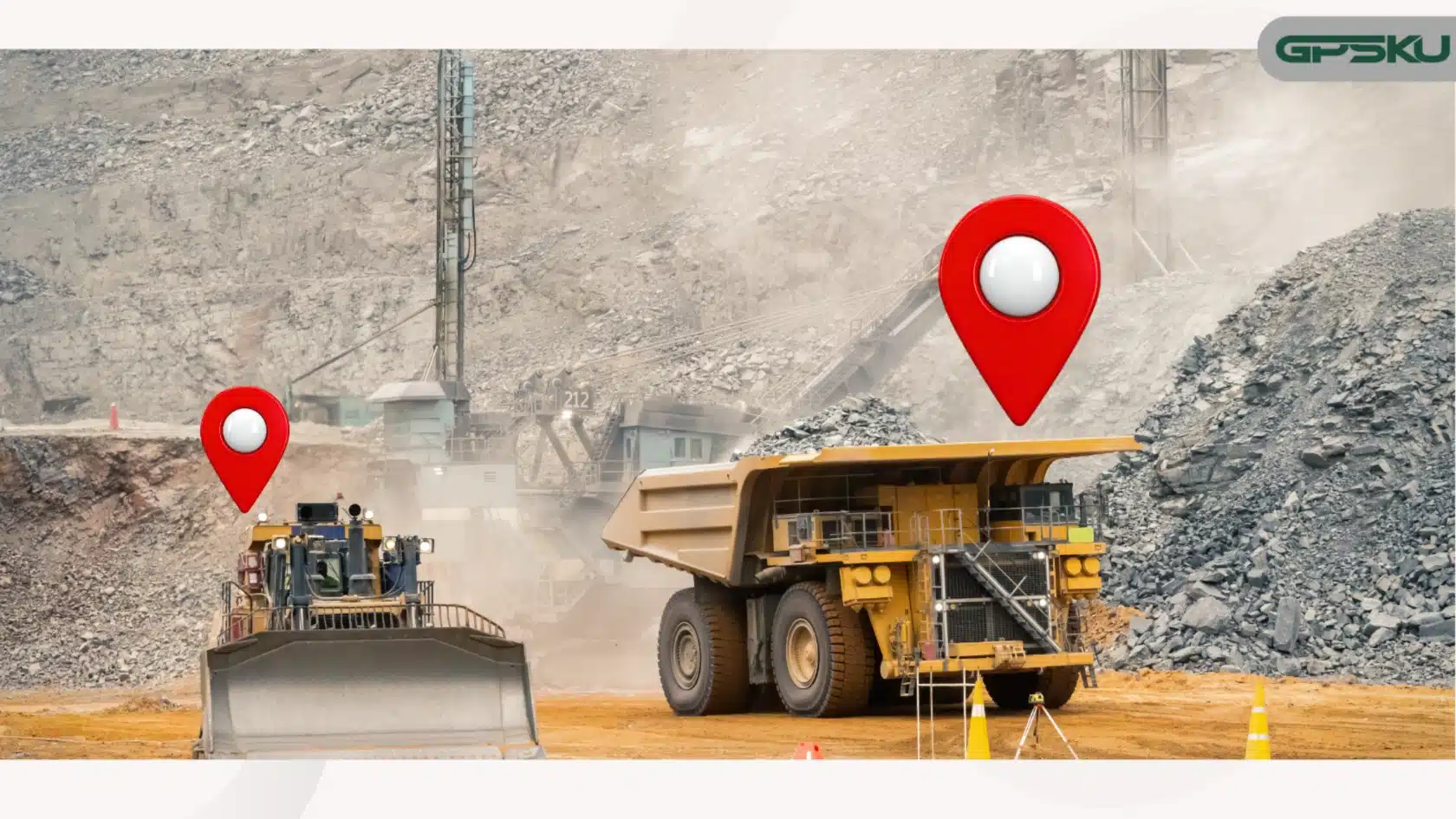 fitur gps mobil perusahaan tambang