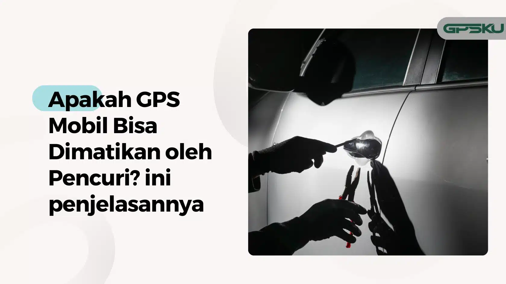 gps mobil bisa dimatikan