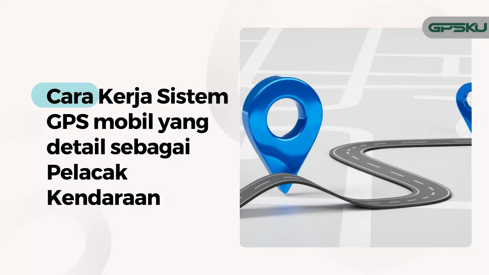 sistem kerja gps mobil