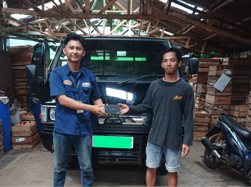 Foto pemasangan GPS Motor 2