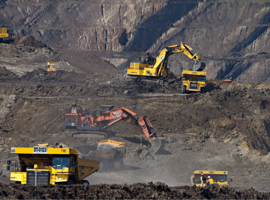 GPS alat berat tambang haul truck mining